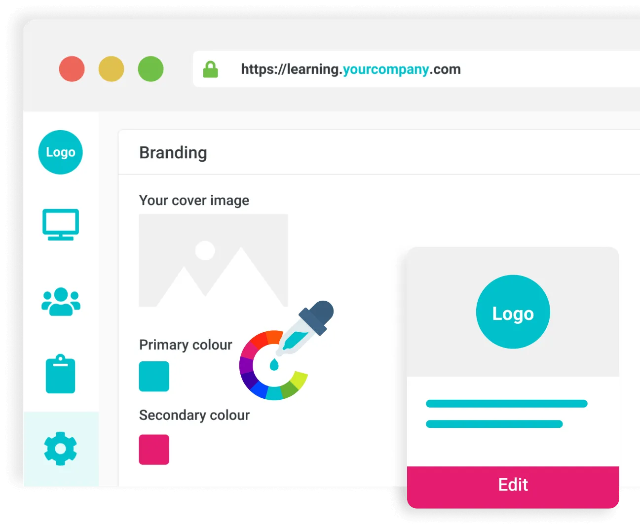 Synap online exam platform UI